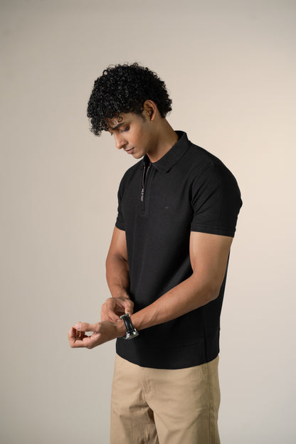 The Artisan Zip | Obsidian Black