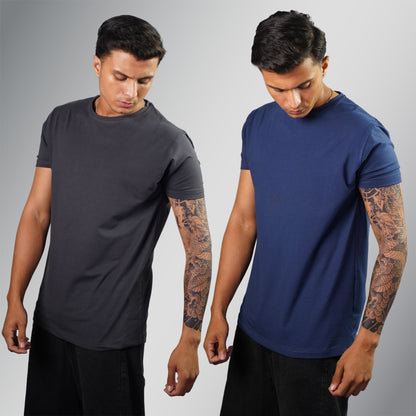 Pack of 2 Cool Super Stretch Combo 2(T-Shirts)