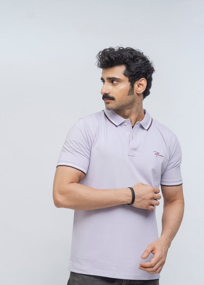 Buttonaire Polo Signature Stretch (Lilac)