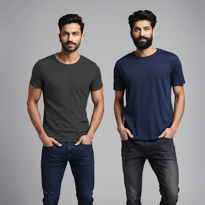 Pack of 2 Cool Super Stretch Combo 2(T-Shirts)